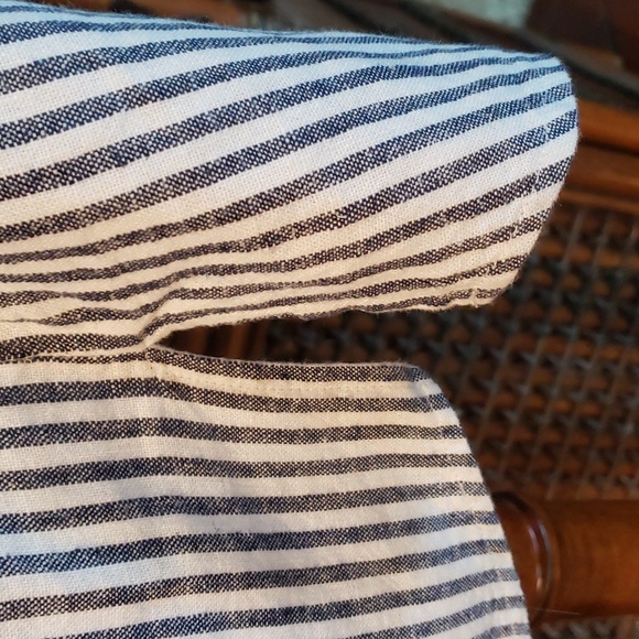 SPLENDID Sleeveless Button Front Striped Top Tunic XXL NWOT - Picture 10 of 12